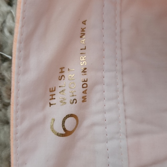 Final Sale...Lilly Pulitzer Walsh short light orange - Picture 4 of 7